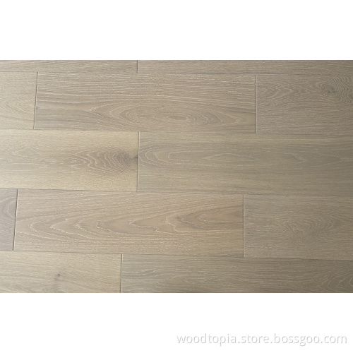 wire brushed flooring wood European oak engineered